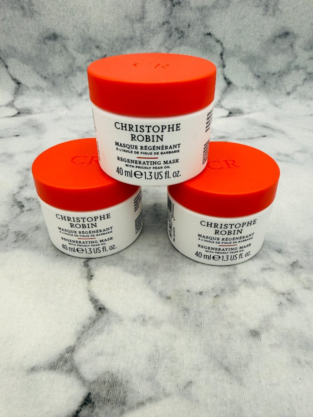 Christophe Robin Haircare Set,Regenerating Mask Prickly Pear Oil,Travel-3pc-NEW - Picture 2 of 16